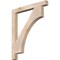 Ekena Millwork Westlake Block Smooth Bracket, Douglas Fir, 3 1/2"W x 36"D x 42"H BKT04X36X42WTL05SDF - alternate 1